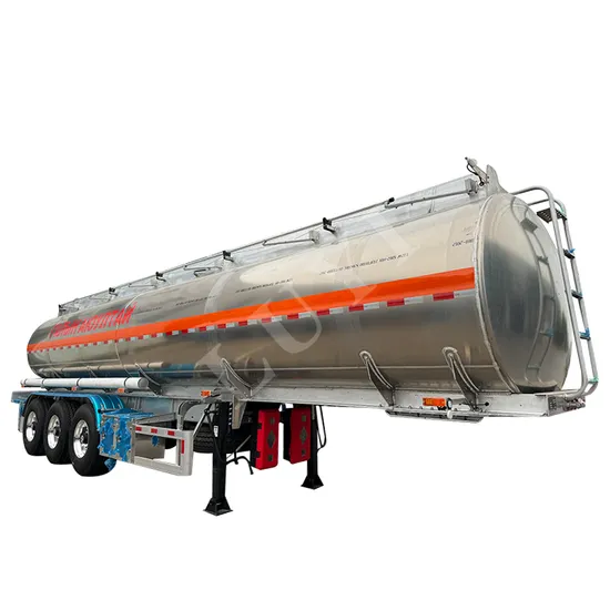 Luyi 3 Eixos Capacidade de Carga Liga de Alumínio Reboque de Carga Reboque de Caminhão Tanque de Óleo Diesel para Serviço Pesado Semi-reboque Tanque de Combustível