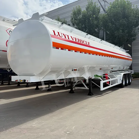 Semi-reboque de transporte de líquidos de 3 eixos e 40000L
