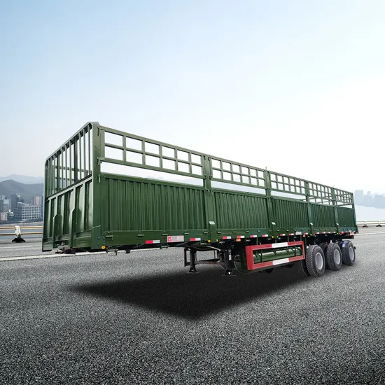 Venda imperdível de alta qualidade, personalizado, 3 eixos, 12 m, 12,5 m, 40 toneladas, 50 toneladas de comprimento, parede lateral, caminhão semi-reboque para carga a granel à venda