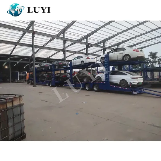 Melhor preço 10 bits reboque de transporte de carros reboques de reboque feitos na China melhor reboque de caminhão de transporte hidráulico Shandong reboque de transporte de carros de dois andares para venda