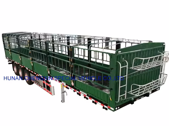 Semi-reboque de carga com trava giratória para transporte de carga seca a granel