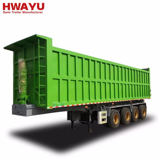 Fabricantes de vendas de reboques de plataforma plana/reboques basculantes/semi-reboques de plataforma baixa de 20 pés e 40 pés