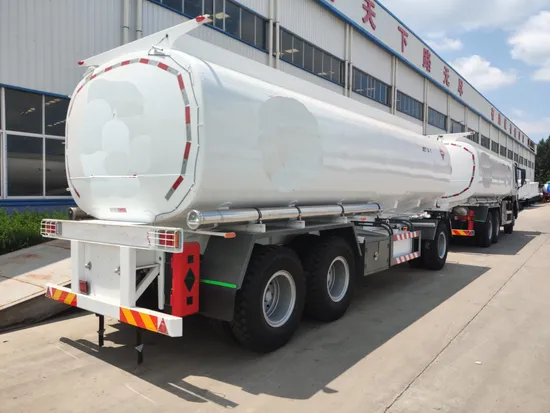 Novo tipo 2 eixo 3 eixos reboque completo óleo combustível GLP gás tanque de água transporte reboque barra de tração